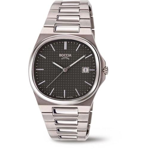 Boccia Titanium Watch 3657-04 Silver
