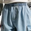 Nike Джинсовые Штаны Коллекция Спортивной Одежды Свободные Карго Детские Детские штаны IO0197-440