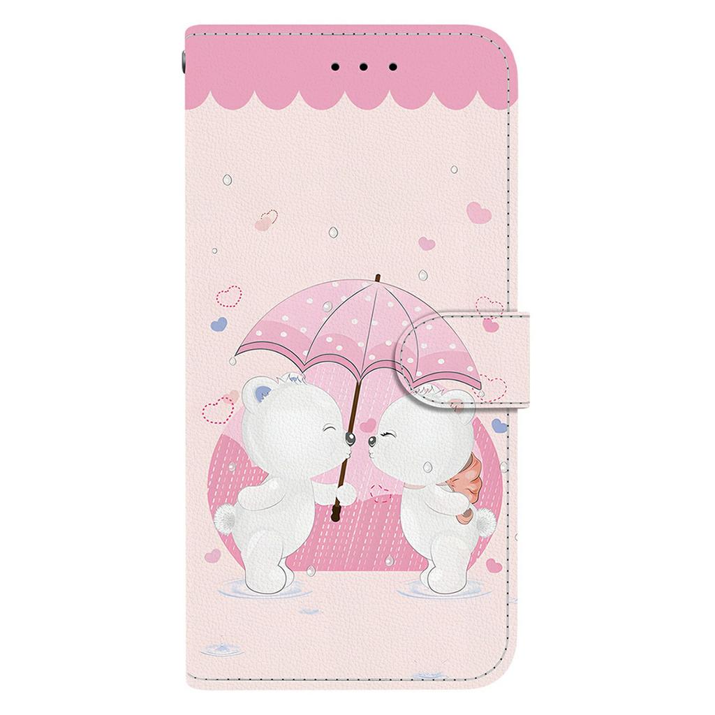 For Samsung Galaxy S26+ Case Pattern Printing Leather Flip Wallet Phone Cover with Lanyard