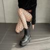 Star Accents Fishnet Pantyhose Sheer Mesh Stockings Sexy Party Hosiery  Stage Performance