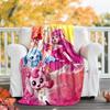 Twinkle Catch Teenieping Theme Printed Blanket - Perfect for Couch, Bed, Travel & Outdoor Use | Machine Washable, Cozy & Durable.