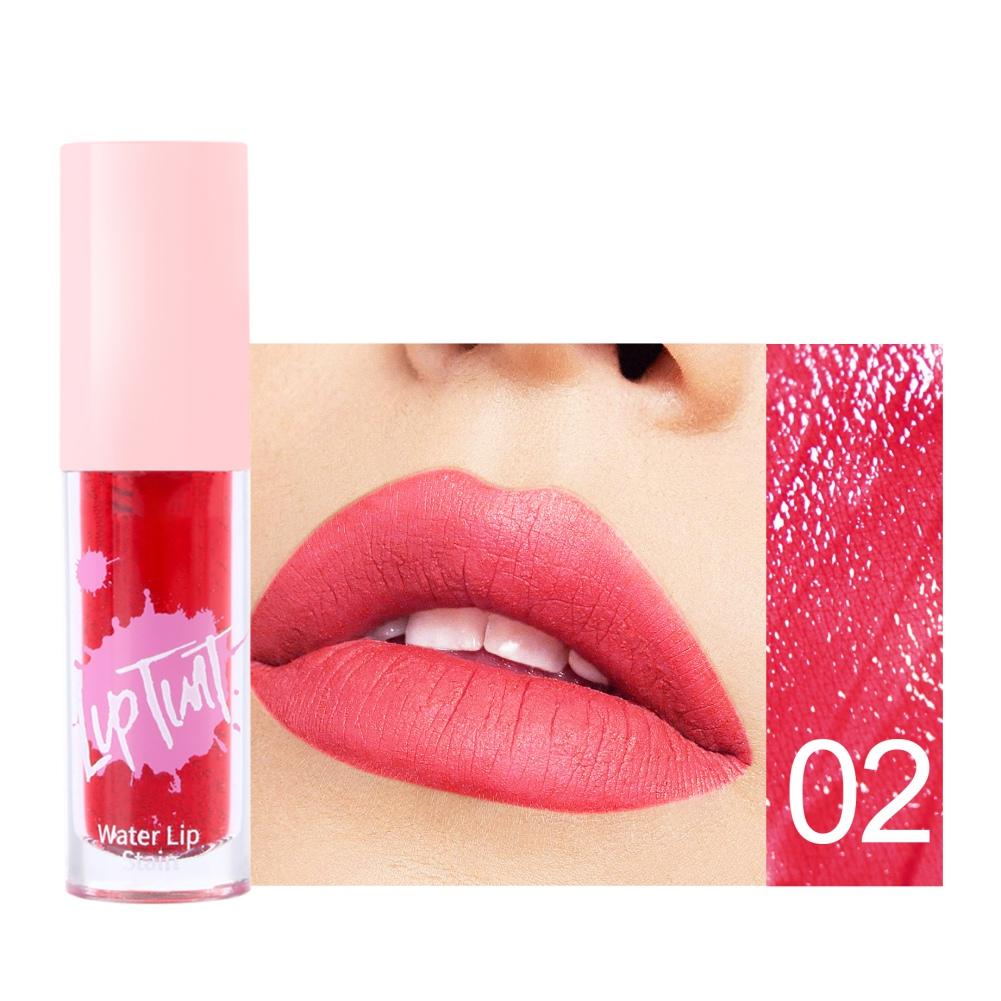 Lip Stain Tint Formula Увлажняющая жидкая помада для щек и глаз