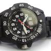 Б/у часы Luminox 3510 Navy Seals Серия 3500 Кварцевые Углерод Нержавеющая сталь Черный Серебристый с коробкой LUMINOX (Использовал)