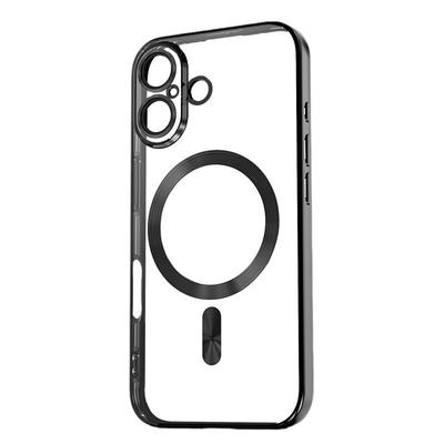 Подходят для гальванизированных магнитных чехлов для телефона Apple 16ProMax, высококачественные мягкие чехлы из ТПУ для IPhone14Pro