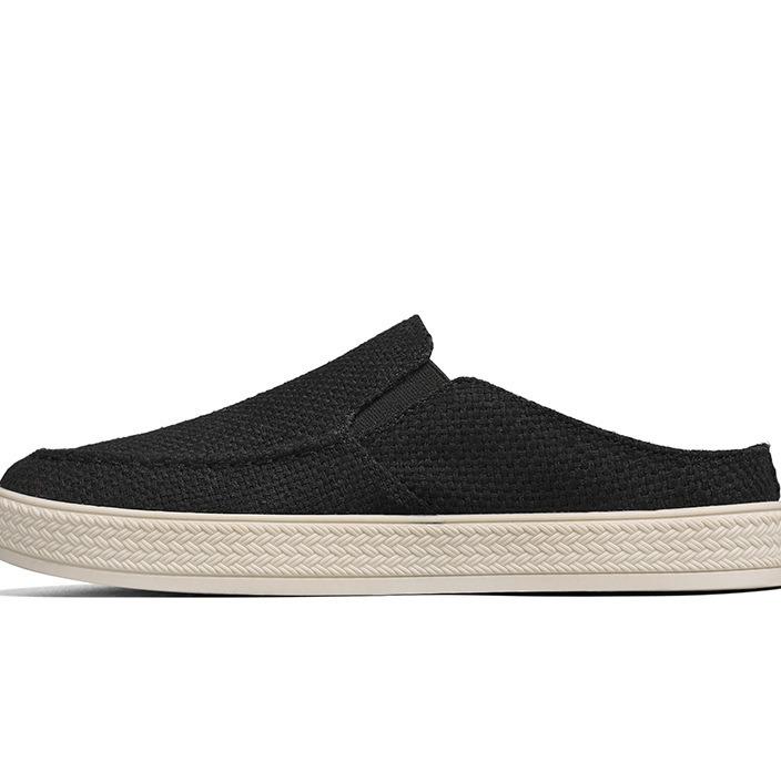 Мужские повседневные летние туфли из парусины без застежек