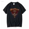НОВИНКА Футболка Steelheart Band Logo Классическая Черная Все Размеры AH1872 с длинным или коротким рукавом винтажная Стиранная Мягкая Универсальная Унисекс