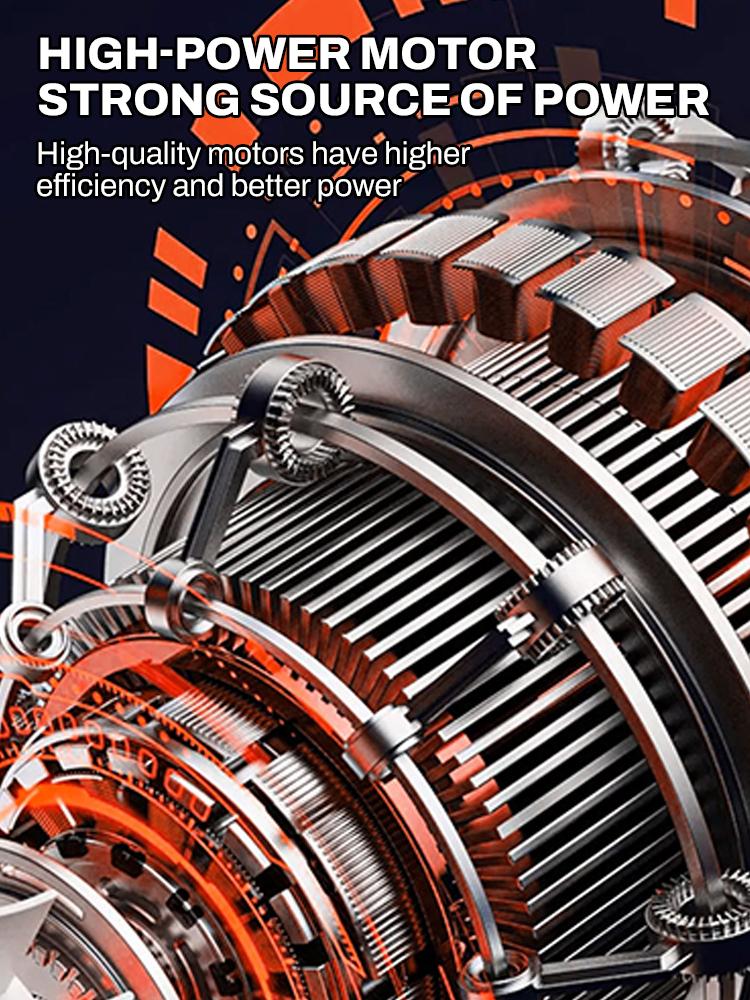 Для аккумулятора Makita 18V Турбовоздуходувка Щеточная Аккумуляторная Электрическая Воздуходувка Ручная Турбо-реактивная Воздуходувка Пылеудаление 6 скоростей регулируемая