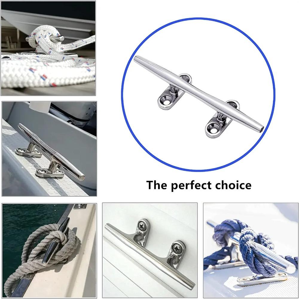 Marine Boat Grab Handle 316 Stainless Steel Heavy Duty Boat Cleat  Boats Deck