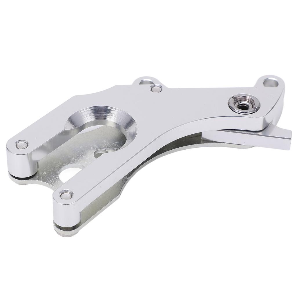 Переходник для дискового тормоза шоссейного велосипеда Прочный адаптер для фиксированного сиденья тормоза велосипеда для велоспортаСеребристый