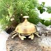 Brass Crab Table Bell Nautical Coastal Desk Decor
