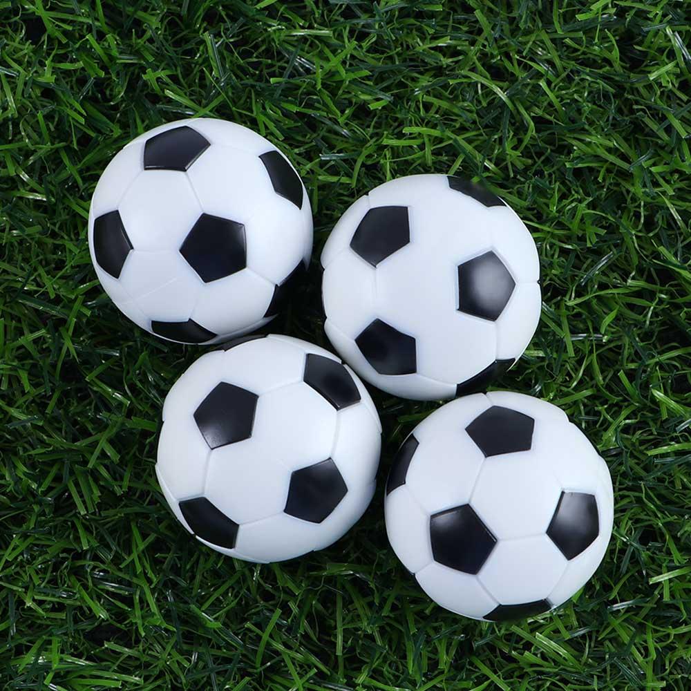 Durable 4pcs Student Mini Adult Tabletop Game Football Replacement Balls Table Soccer
