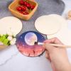 Круги DIY ремесла свадьба деревянные день рождения дети ломтики дерева ремесло живопись игрушки орнамент декор