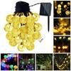 20/50/100Balls Garden Solar Lights 8 Modes Waterproof String Lights Outdoor Fairy Lights Globe Crystal Balls Decorative Lighting for Garden