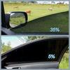 VLT 1%-50% Black Car Window Tint Film Glass Sticker Windshield Sun Shade Window Tinting Solar UV Protection Foils Sticker Films