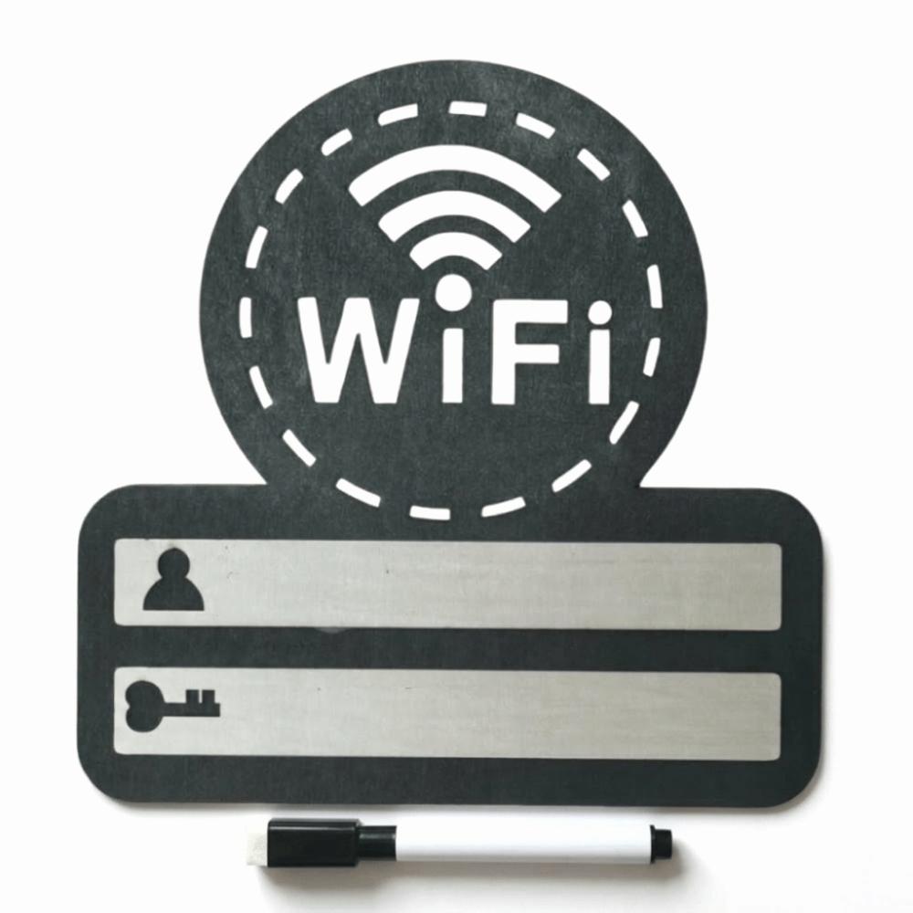 Деревенская табличка с паролем WiFi, стираемая доска, минимализм, индикатор беспроводной сети, прочная, с ручкой, доска для паролей, декор для Airbnb