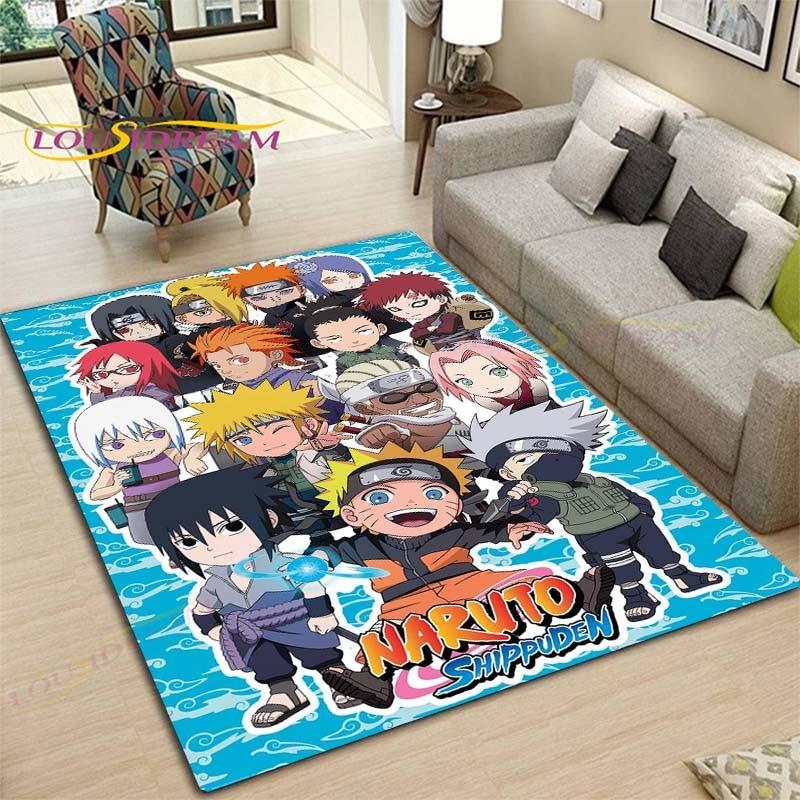 Ковер в стиле аниме «Наруто», детские ковры, коврики для гостиной, чайного стола, ковер для спальни, моющиеся напольные коврики, бытовой коврик, коврик с динозавром