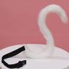 Cartoon Ears Tail Set Masquerade Halloween Cats Cosplay Party Costume Ear Hairhoop Headwear Lolita Accessories
