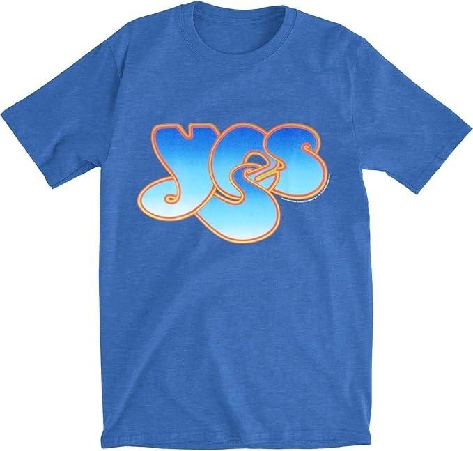 Yes: Vintage Logo Blue T-Shirt (Officially Licensed) Medium