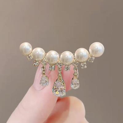 Брошь из сплава для ушей, High-end Sense, High-end Chest Flower, High-end Coat, Suit Brooch