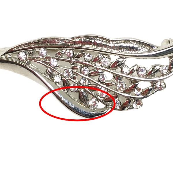 Plated, Stylish, Outing Wedding Brooch Steel Silver Women Used