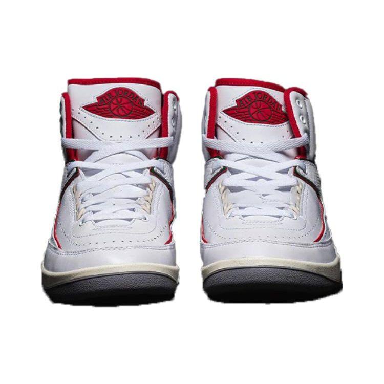 Детские кроссовки Air Jordan 2 Retro GS Origins White Fire-Red Fir DQ8562-101