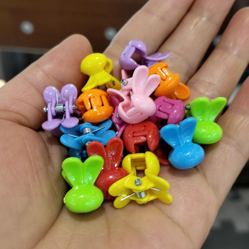 Детский набор мини-шпилек: Клипсы «Ромашка», «Кролик», «Звезда», «Цветок сливы»