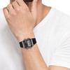 Casio Стандартная серия Классические Ретро Квадратные Десятилетняя Батарея Водонепроницаемые Кварцевый Механизм Ремешок из Смолы Часы Мужские Черные AE-1300WH-8A