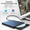 Внешний DVD-плеер CD-привод USB 2.0 MP3 Музыка Фильмы Портативный считыватель для Windows 7/ 8/ 10 Ноутбука Настольного ПК Компьютера