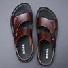 2024 New Summer Men's Sandals Sandals for Men Outdoor Beach Slippers Classic Leather Shoes Sandalias De Hombre