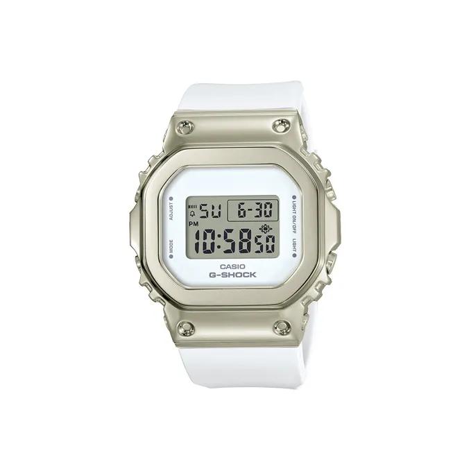 CASIO Women's Full Metal Series White Watch GM-S5600G-7PRD (Unisex) Japanese Korean Watches GM S5600G 7PRD