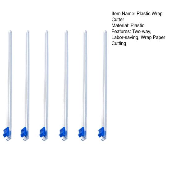 2/4/6 шт., резак для пластиковой пленки, двусторонние режущие инструменты для рулонов пищевой пленки, 13-дюймовая фольга, вощеная бумага, бумага для выпечки барбекю, пергаментная бумага, скользящий резак