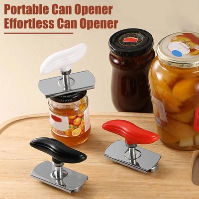 Открывалка для консервных банок, ручная регулируемая открывалка для стекла, открывалка для банок, кухонные гаджеты, легкая открывалка для винтовых крышек, открывалка для бутылок для пожилых людей