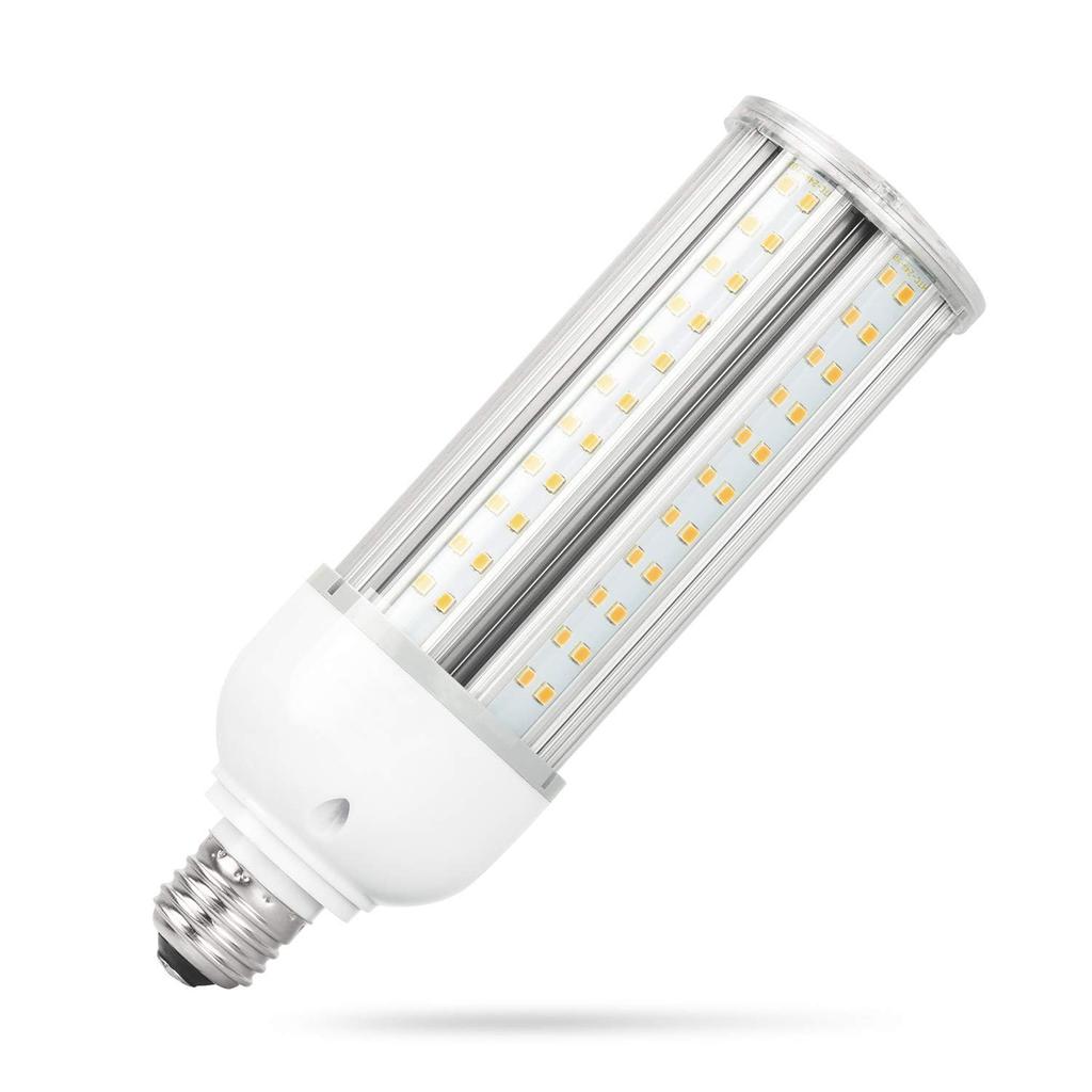 Светодиодная кукурузная лампа ANTSLIT LED, 24 Вт, 3360 лм, цоколь E26, дневной белый 5000K, пылезащита IP64, эквивалент 300-350 Вт ртутной лампы накаливания, Энерго