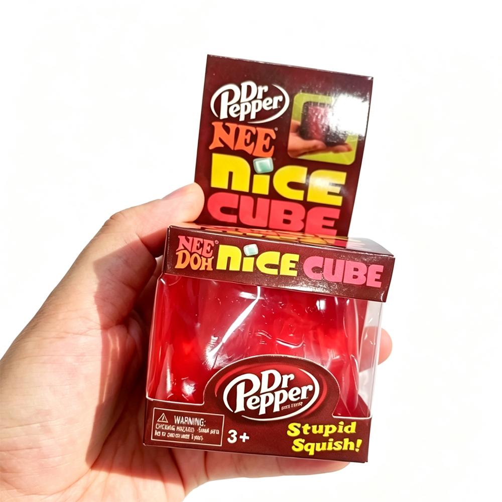 Schylling Needoh Nice Cube Сенсорная игрушка-антистресс Кубик-сквиш для снятия стресса и концентрации внимания для взрослых СДВГ Аутизм