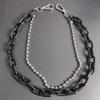Decoration Men Women Acrylic Chains Plastic Belts Punk Style Waist Chains Pants Chains Double Layer
