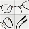Корейские новые очки TR frame anti-blue light flat glass высококачественные металлические очки для мужчин и женщин MS8142