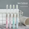 Premium Korean Nano Soft Bristle Toothbrush Family Pack - Adult Silicone Brushes for Men & Women
