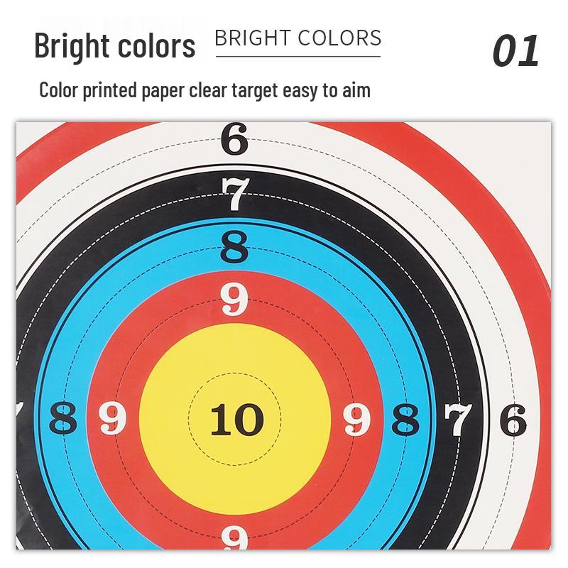Утолщенная мишень для стрельбы из лука на присоске с клейкой основой