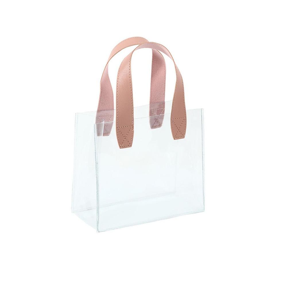 Сумки Сумки для хранения Свадебные подарочные сумки ПВХ Прозрачные сумки Сумки-тоут Женские косметички