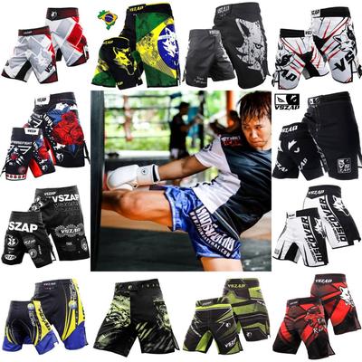 Muay Thai Boxing Shorts Kickboxing Fighting MMA Sport Pants Martial Arts