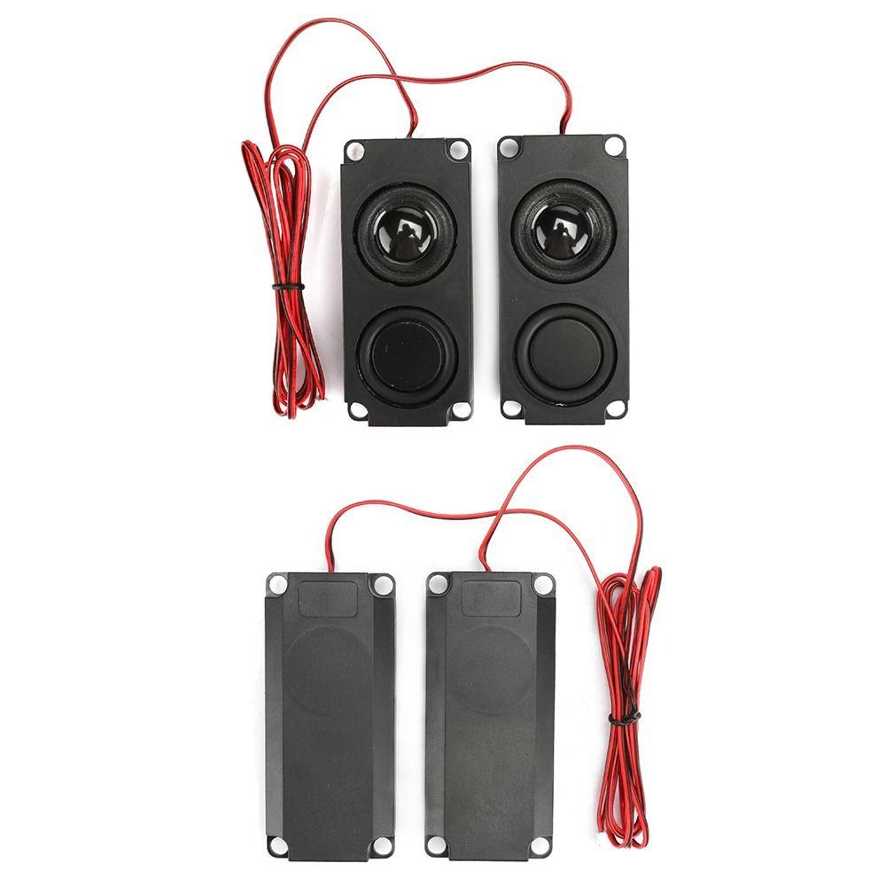 2Pcs 40mm Audio Cavity Speaker for LED TV Monitor Portable Audio Equipment