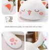 Kawaii Mitao Cat Plush Toys Cute Animal Soft Stuffed Pillow Couple Peach Cat Plushie Doll Cartoon Decorate Birthday Gifts Kids