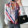 New Scarf Colorful Spots Temperament Trendy Breathable Shawl Scarf Twill Square Scarf