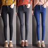 New Spring Jeans Female High-waisted Tight Elastic Thin Small Feet Trousers Pencil Trousers Tide