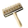 Wooden Christmas Embossing Rolling Pin Engraved DIY Tools For Baking Cookie Kid