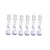6PCS Heavy Duty Glass Table Cover Pendant Windproof Tablecloth Hanger  Wedding