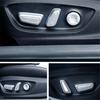 Carbon Fiber 5X Seat Adjustment Switch Cover Trim For Toyota Avalon 2019-2021