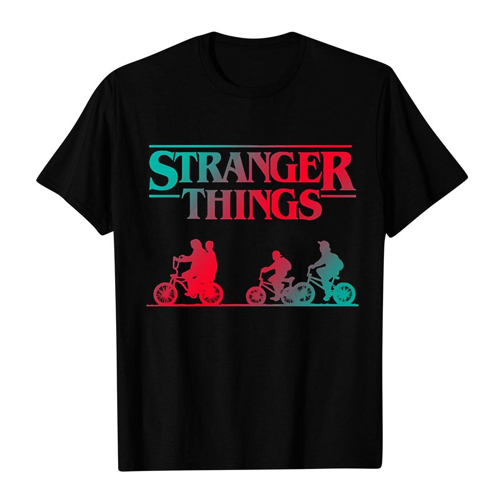 Женская и мужская унисекс модная футболка с принтом, круглым вырезом и коротким рукавом, пуловер