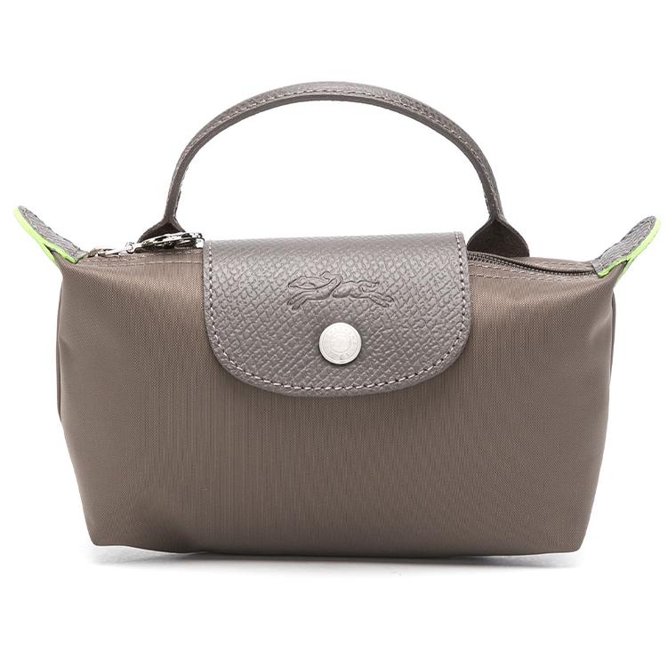 Longchamp Сумка-тоут Le Pliage с серебристой металлической фурнитурой Женские сумки-тоут Коричневый 34175919813