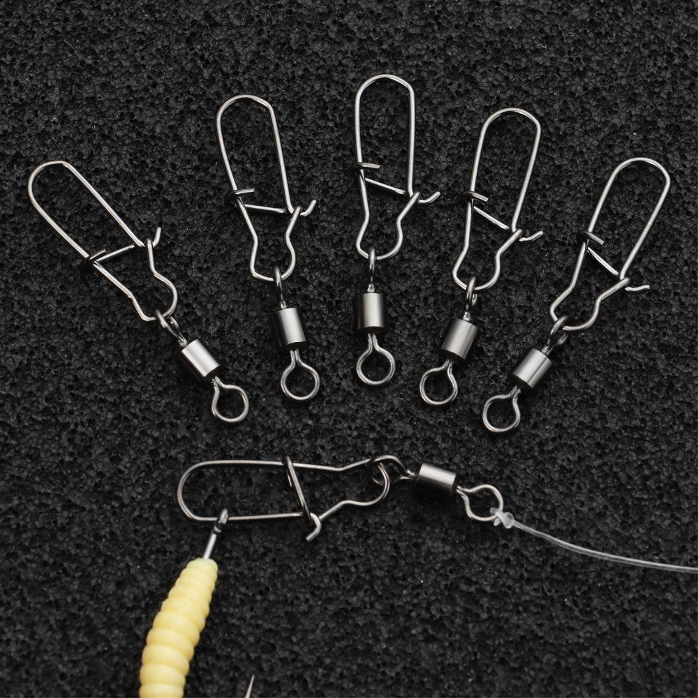 Вертлюжки из нержавеющей стали для рыболовных крючков и приманок, вертлюжки с петлей в виде восьмерки, снасти, новый инструмент для снастей
